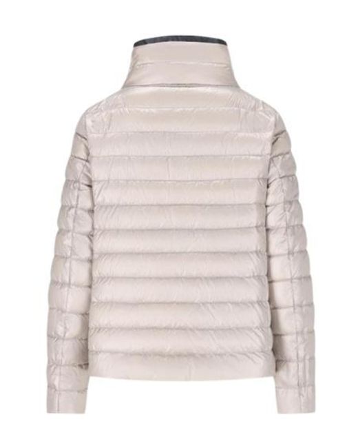 Herno Blue Reversible Hooded Down Jacket