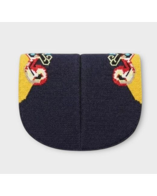 Loewe Blue Patterned Shoulder Bag