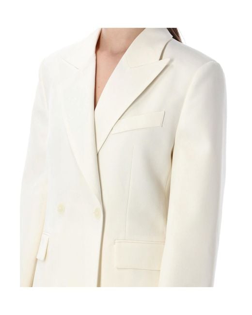 Anine Bing White Tiphanie Blazer