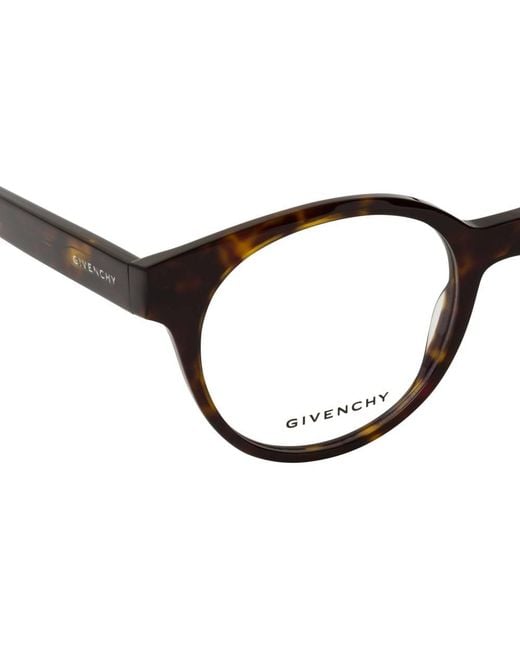 Givenchy White Tortoiseshell-Effect Pantos-Frame Glasses