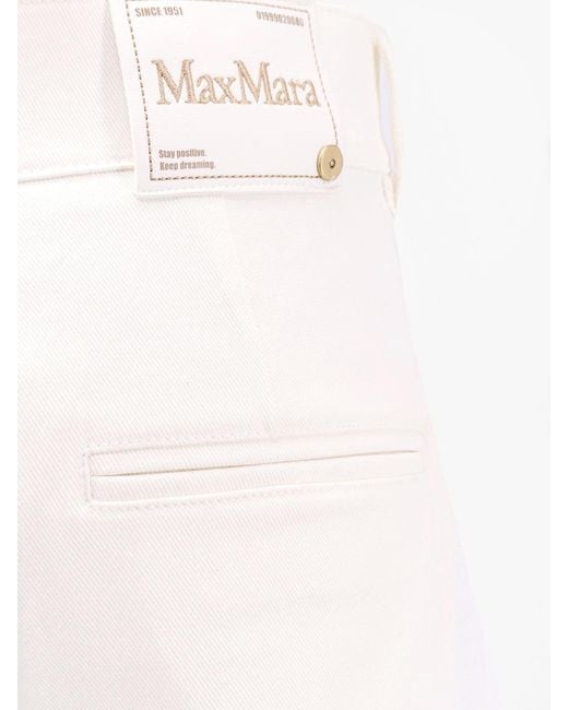 Max Mara Pink 'S Marianna Wide Leg Pants