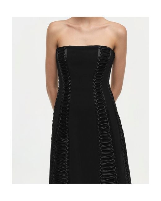 Jonathan Simkhai Black Dennison Dress