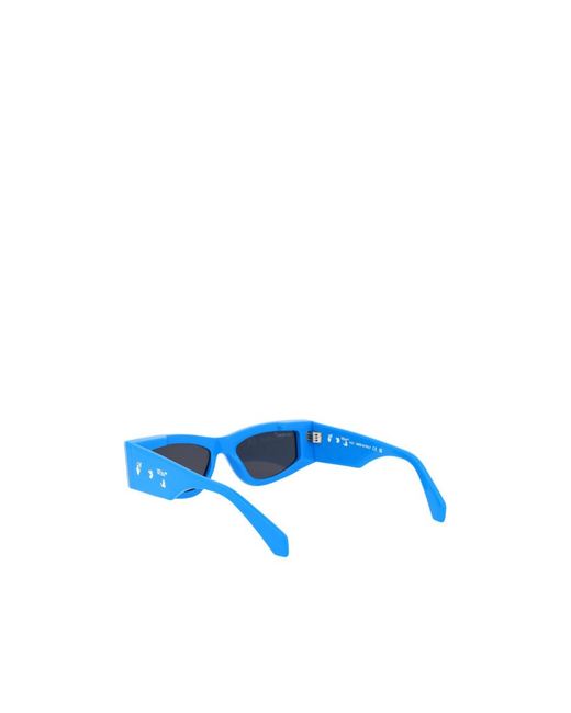 Off-White c/o Virgil Abloh Blue Andy Cat-Eye Sunglasses