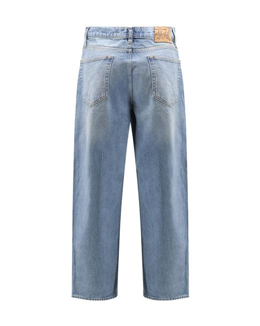 Stussy Blue Belt Loop Jeans for men