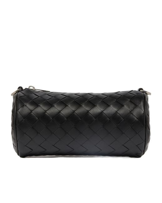 Bottega Veneta Black Zippered Shoulder Bag for men