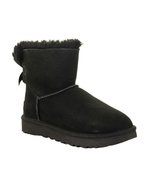 Ugg Black Mini Bailey Bow Ii Boots