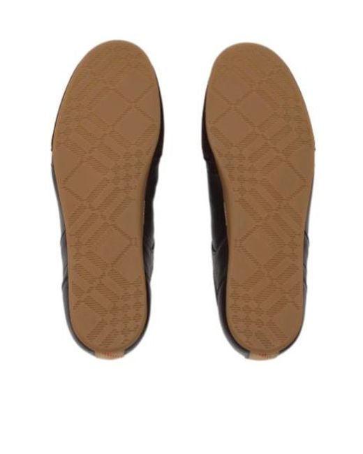 Burberry Brown Knight Runner Sneakers for men