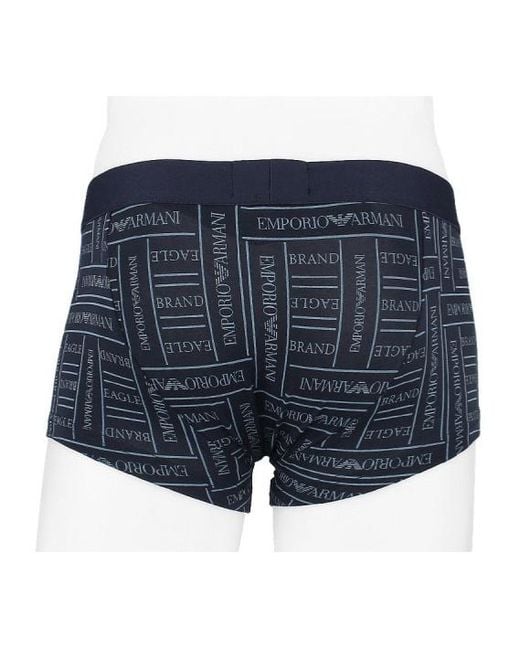 Emporio Armani Blue Logo Underwear for men