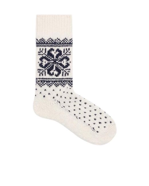 Céline White Socks