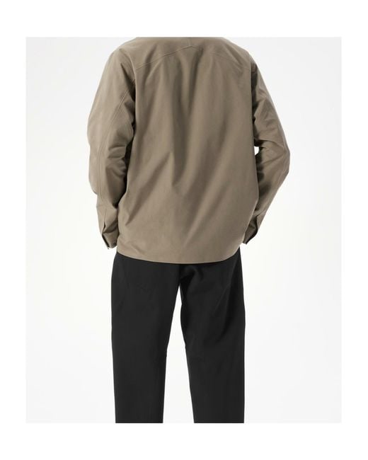 Veilance Green Arc'Teryx Utility Pocket Shirt for men