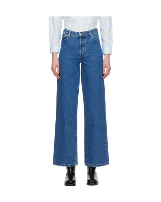 A.P.C. Blue . Indigo Elisabeth Jeans