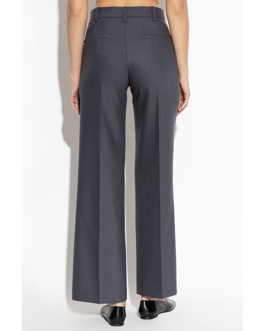 Zadig & Voltaire Blue Panol Straight Leg Trousers