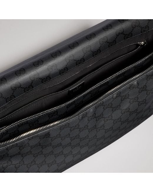 Gucci Black Essence Classic Medium Crossbody Bag for men