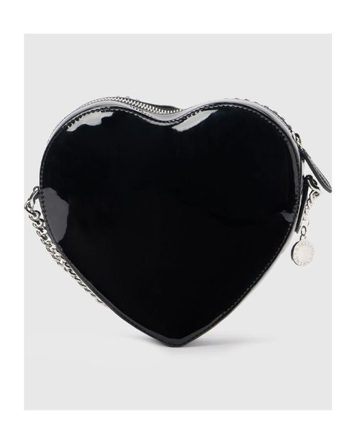 Stella McCartney Black Zippered Shoulder Bag