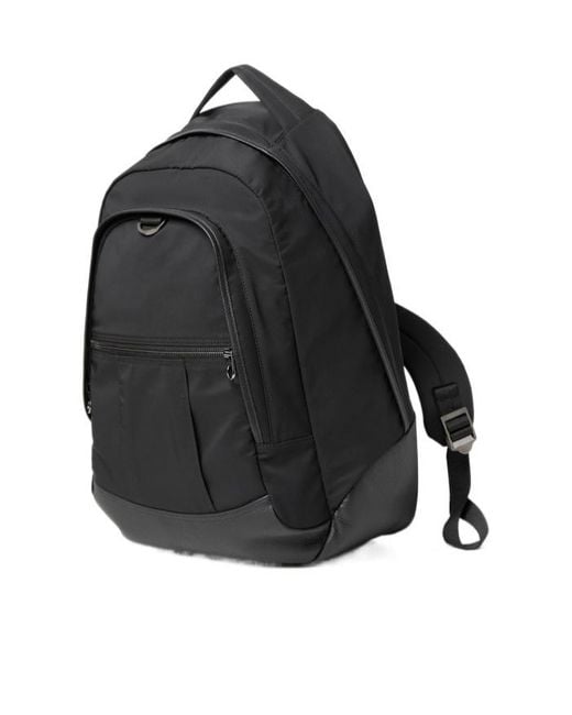 Loro Piana Black Pioneer Backpack Medium for men