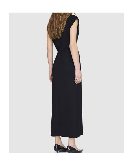 Anine Bing Black Alix Maxi Dress