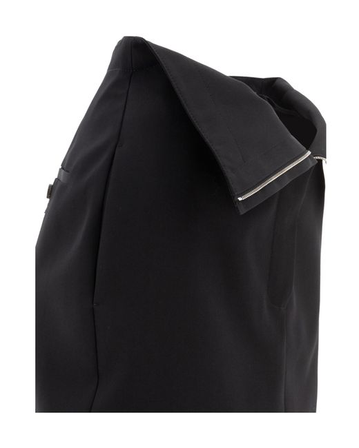 McQueen Black Midi Skirts