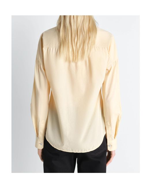 Lemaire Natural Pointed-Collar Shirt