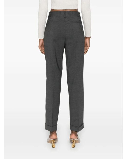 P.A.R.O.S.H. Gray Lille Tapered Trousers