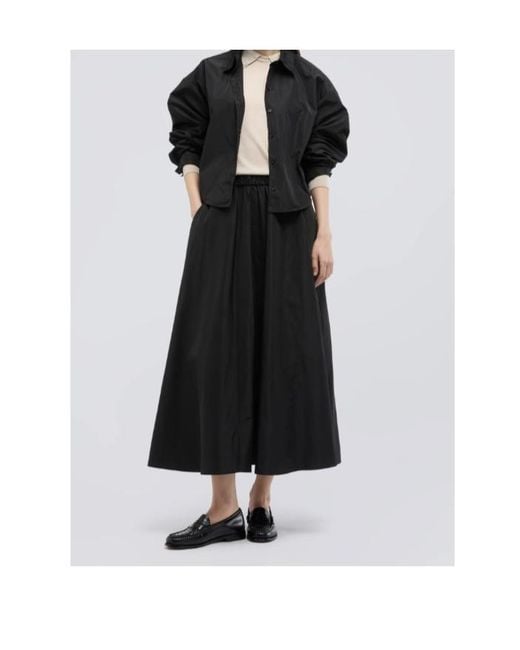 Aspesi Blue Logo Skirt