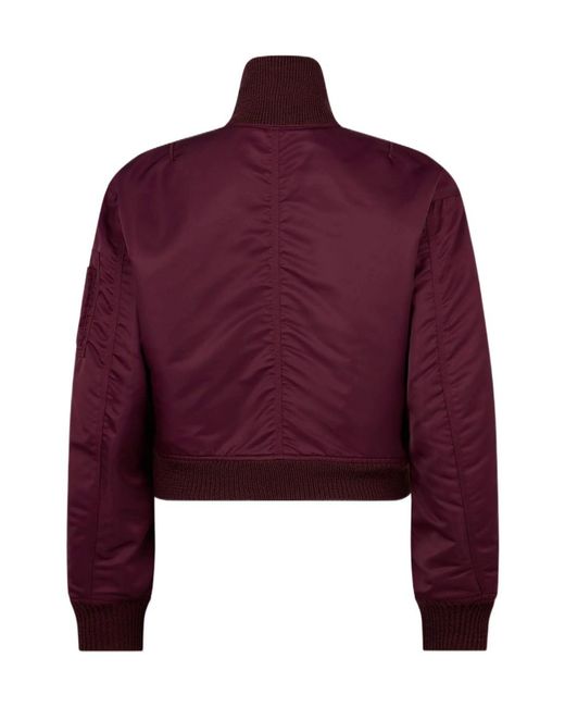 DSquared² Red Aviator Wash 80's Kiodo Bomber