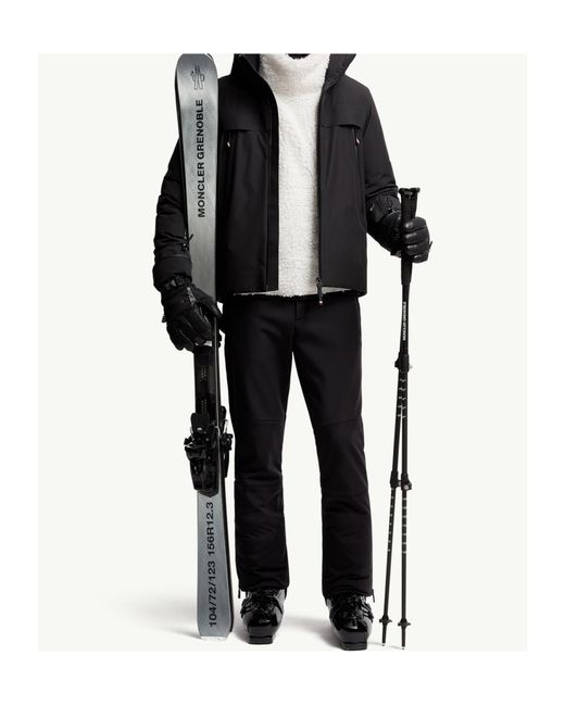 Moncler Black Balmhorn Hooded Gore-Tex Insulated Ski Jacket for men