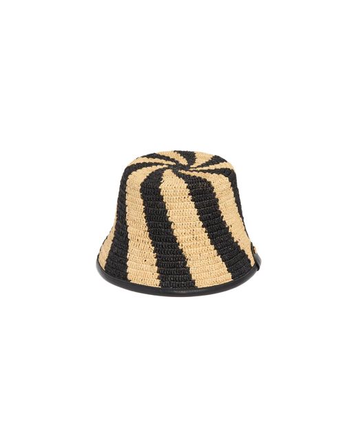 Jacquemus Black Woven Hat