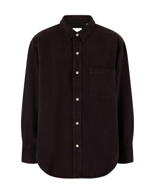 Citizens of Humanity Black Carter Organic Cotton And Lyocell-Blend Twill Shirt