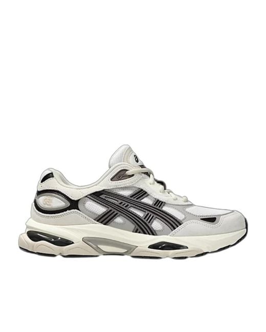 Asics White Gel-Nyc 2.0 Sportstyle Shoes for men