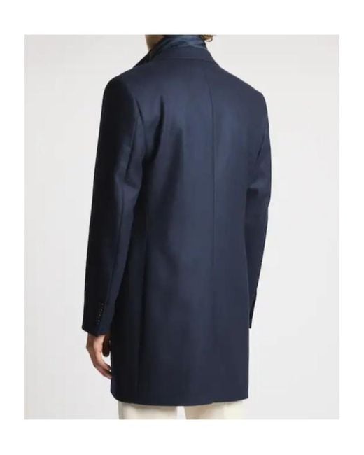 Fay Blue Double Coat for men