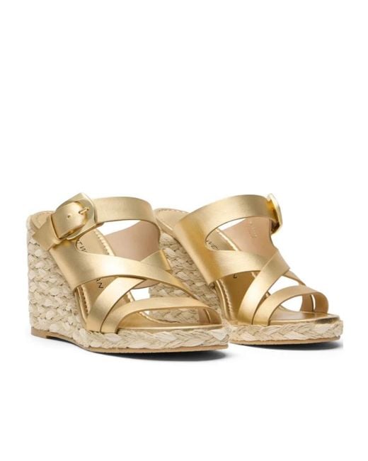 Stuart Weitzman Natural Sai Espadrille Wedge