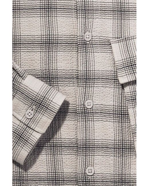Belstaff Gray Scale Shirt for men