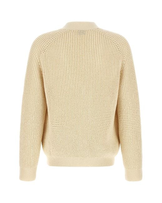 Boss Natural Honeycomb Cardigan for men