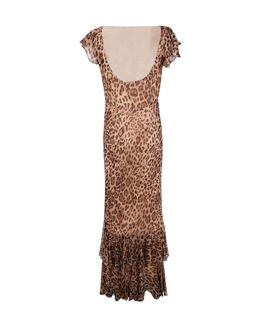 Rixo Brown Ordinia Gown