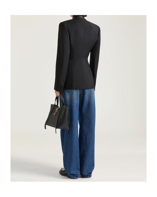 Givenchy Black Slashed Double-Breasted Jacket