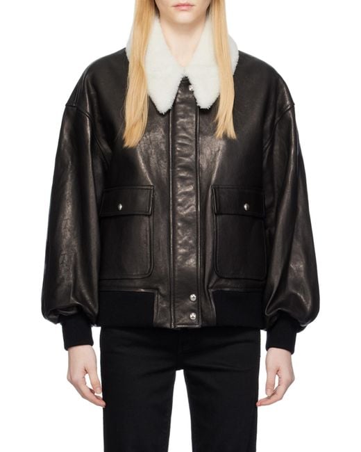 Khaite Black The Shellar Long Sleeved Jacket