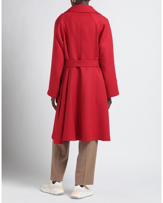 Dolce & Gabbana Red Full-Length Jacket