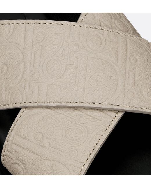 Dior White Alias Sandal for men