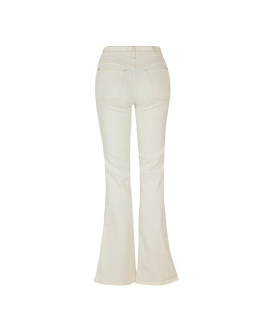7 For All Mankind Natural Bootcut Jeans