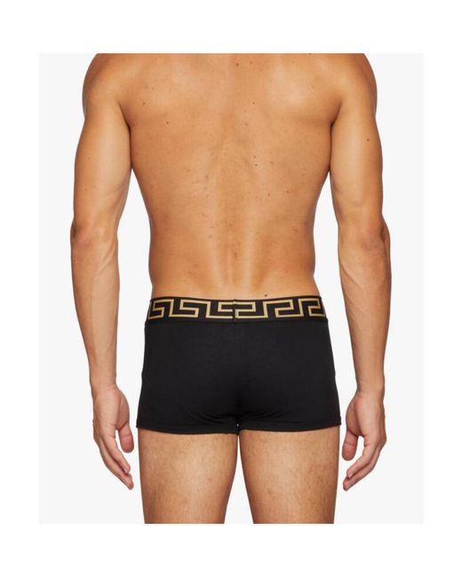 Versace Black Two-Pack Boxer Briefs for men