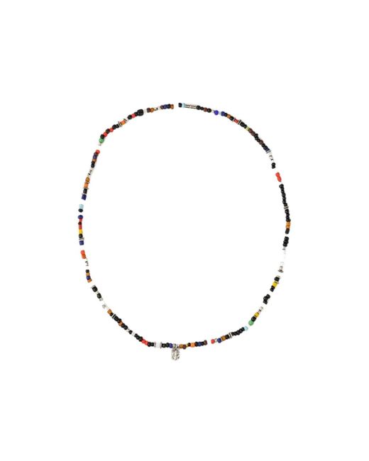 Paul Smith Metallic Beaded Necklace for men