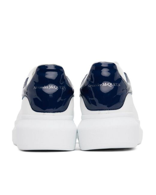 McQueen White Oversized Low-Top Sneakers for men