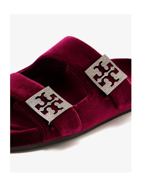 Tory Burch Red Mellow Pavé Sandals