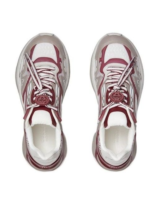 Gucci Multicolor Sneaker With Reflective Detail