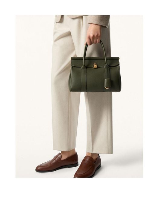 Loro Piana Green Loom Bag L25