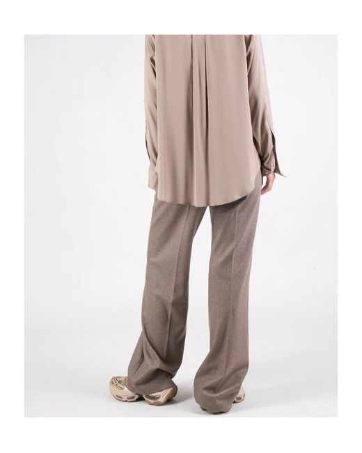 Seventy Natural Button-Fastening Trousers