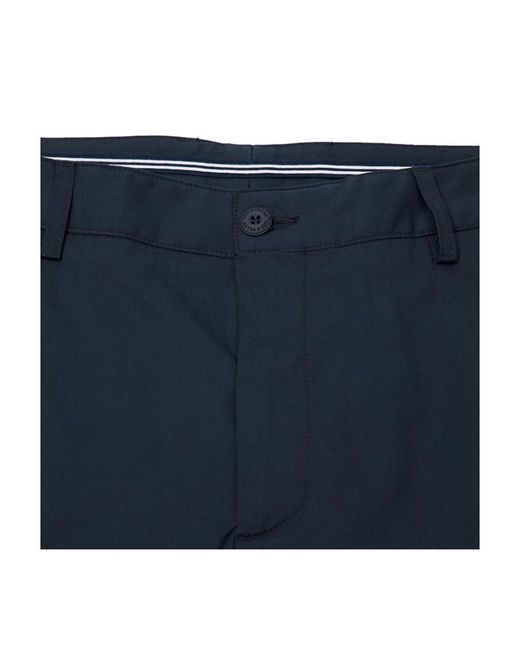 Paul & Shark Blue Logo Patch Shorts for men
