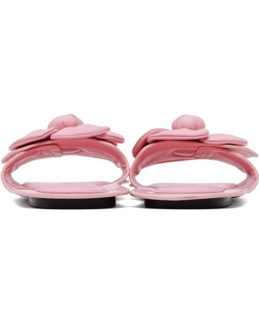Marc Jacobs Pink The Daisy Slippers