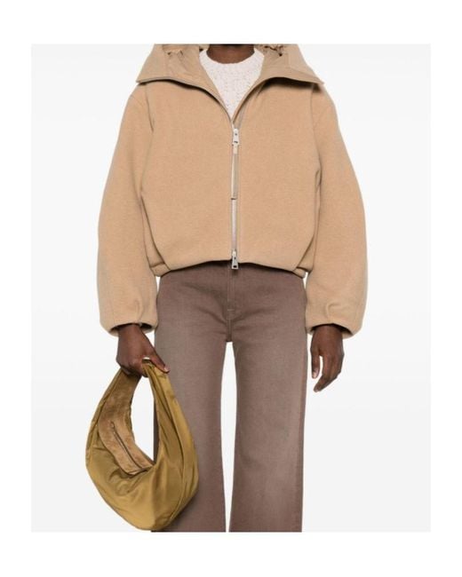 Canada Goose Natural Chiliwack Hooded Bomber Jacket