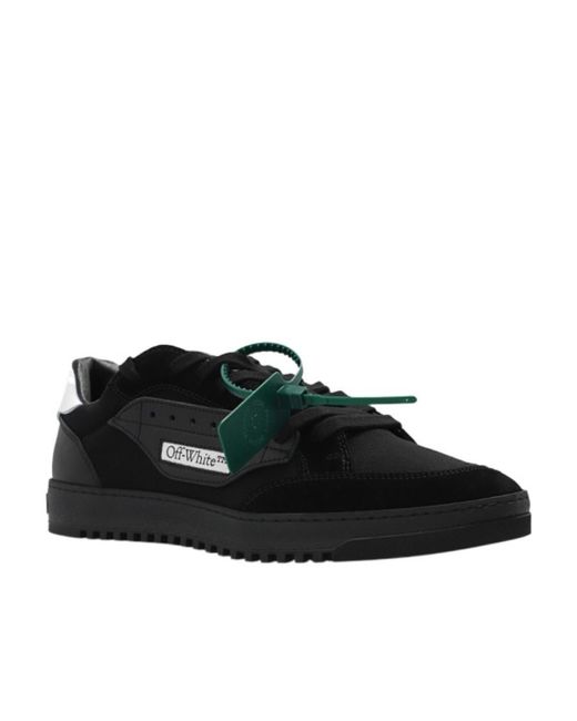 Off-White c/o Virgil Abloh Black 5.0 Low-Top Sneakers for men